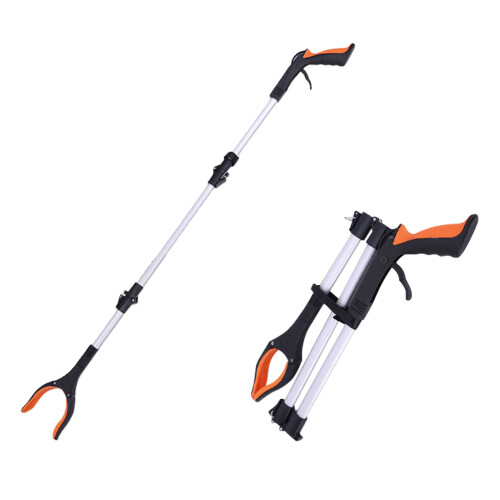 3-stage Foldable Long Grabber Tool Wide Claw 1