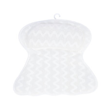Badewannen-Kissen mit 6 Saugnäpfen ergonomisch