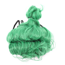 Grüner Hundepferdeschwanz aus Nylon, waschbar, für Hunde & Katzen