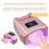 Cordless UV LED Nail Lamp 80W 52LEDs Quick Dry 4 Timer 2