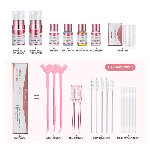 Brow Lamination Tint Kit zum Selbermachen 2