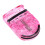 Mini Portable Eyelash Curler Clip with Rubber Pink 5