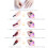 Cordless UV LED Nail Lamp 80W 52LEDs Quick Dry 4 Timer 5