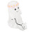 (Women Type) Resin Ghost Dog Statue Tabletop Decor 5