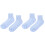 (S) 2x Brede Antislip Sokken Blauw L 1