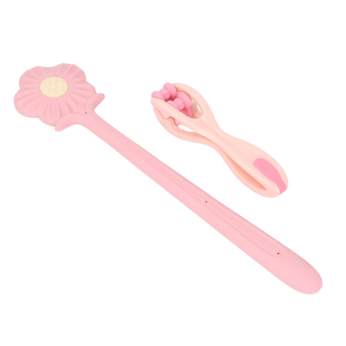 2Pcs Vinger Massager Hamer Rubber Roller 2