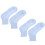 (S) 2x Brede Antislip Sokken Blauw L 5