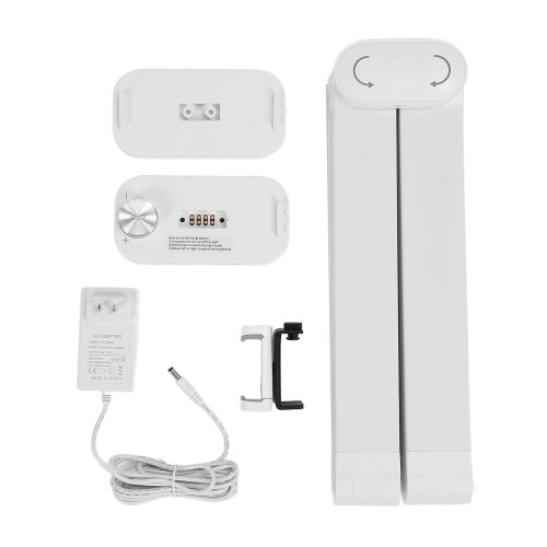 (US Plug) Luce per Unghie Pieghevole 40W 3000K-6000K con Supporto