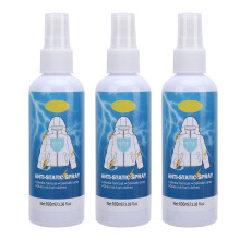 3x Antistatik-Spray 100ml für Haare & Kleidung