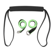(Black) Pull Up Assistance Bands 30kg Adjustable Chin Up Trainer Black