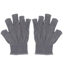 2P Pair Fingerless Typing Gloves Warm Breathable