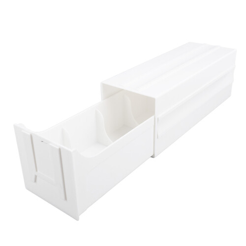 Plastic lensopbergdoos met scheidingswand 1