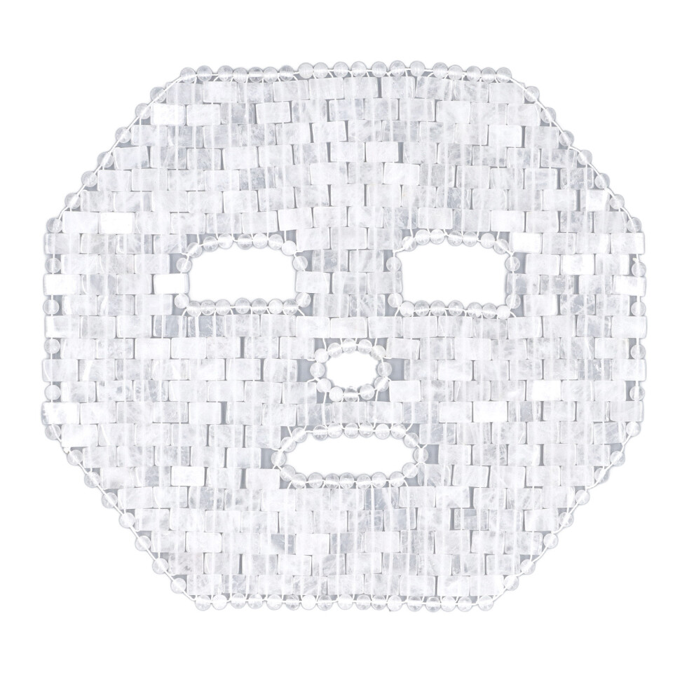 White Jadestone Facial Cover Sleeping Spa