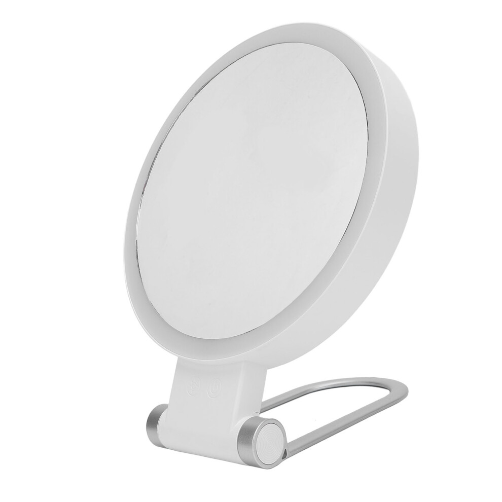 Dual Sided Foldable Makeup Mirror 1X 20X Magnification LED Lighted