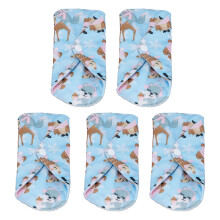 5Pcs Reusable Menstrual Pad 18x20cm Washable Cloth