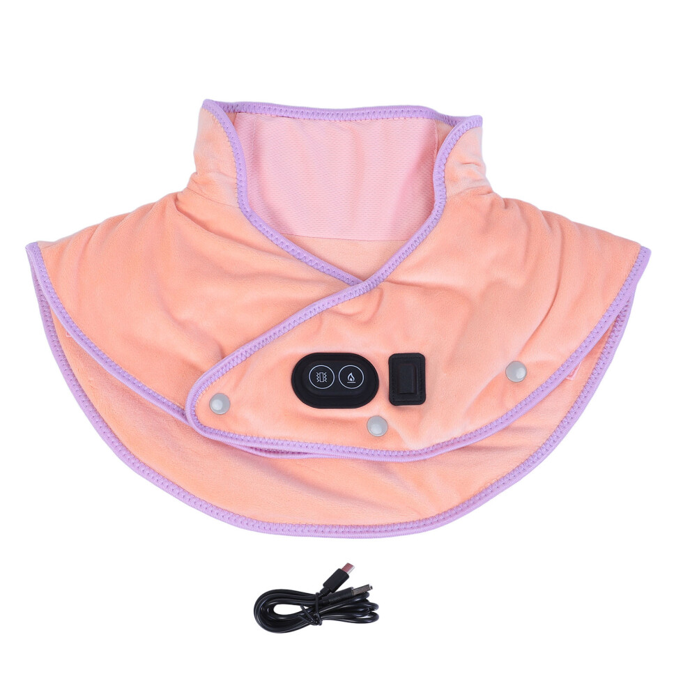 (Orange) Electric Heating Pad Neck Shoulder Back 3 Levels Gray
