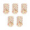 5Pcs Bamboo Period Pads Water-Resistant 5