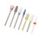 7-delige Nail Drill Bits Tungstencarbid Kit 2