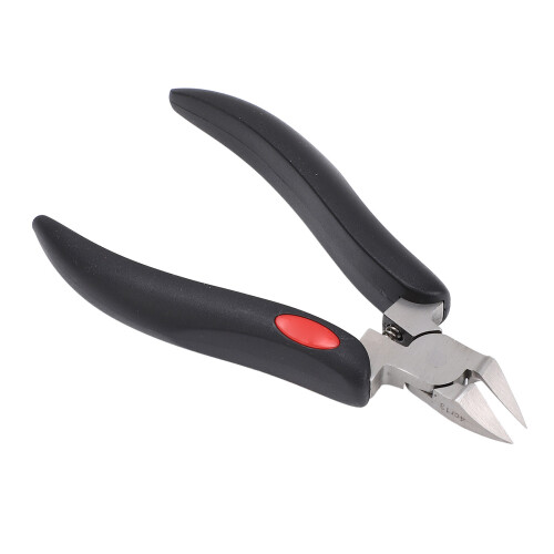 Nagelhautzange Edelstahl ergonomisch mit Abdeckung 2