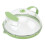 Mikrowellen-Spritzschutz transparent mit Wasserdampffunktion & Griff 1