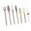 7-delige Nail Drill Bits Tungstencarbid Kit 3