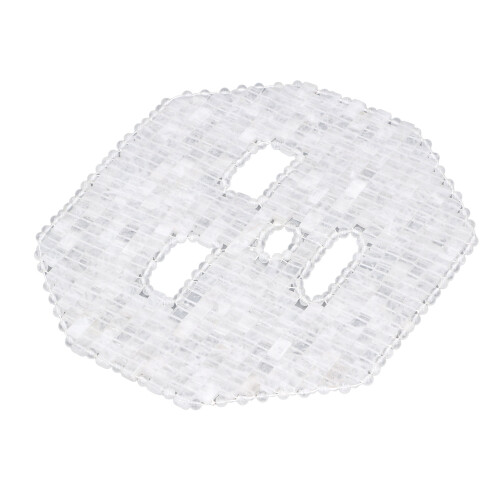 Jadestone Gesichtsabdeckung Schlaf Spa Weiß 2