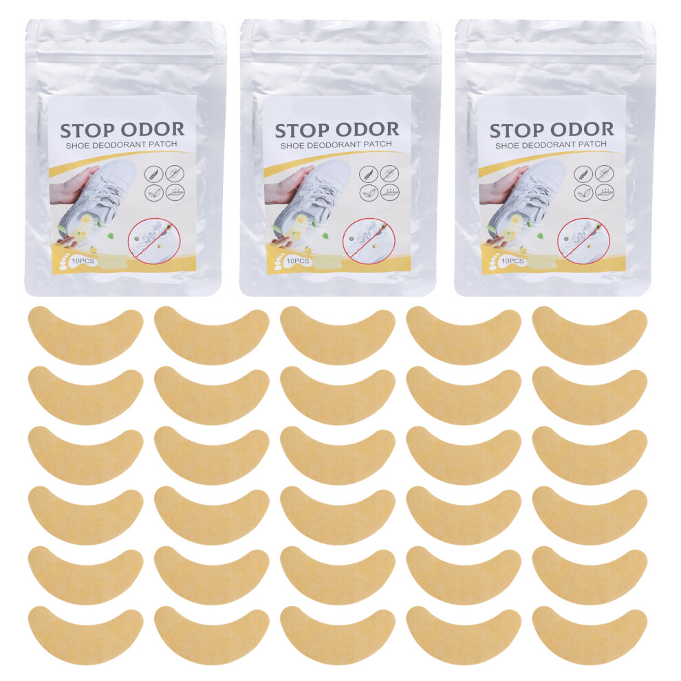 10PCS 3 Shoe Odor Eliminator Lightweight Sticker