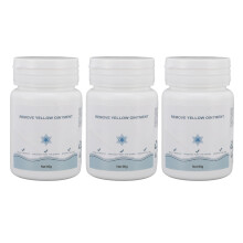 3x Schuhputzcreme 90g Gelbe Schmutzentferner