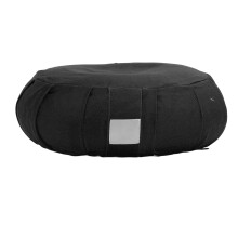 (Black) Buchweizenschalen Meditationskissen Yoga Kniekissen Schwarz