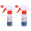 2 Pcs Bathroom Cleaner Spray 60ml High Strength for Tiles 2