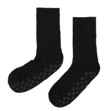 (Black) 3 Paar Rutschfeste Socken Mit Silikonpilzen Schwarz