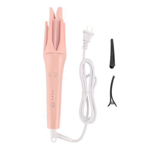 (US Plug) Automatic 32mm Curling Iron Wand Alloy Rotating US Plug