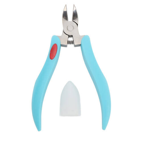 Edelstahl-Cuticle-Nipper rutschfest mit Schutzabdeckung
