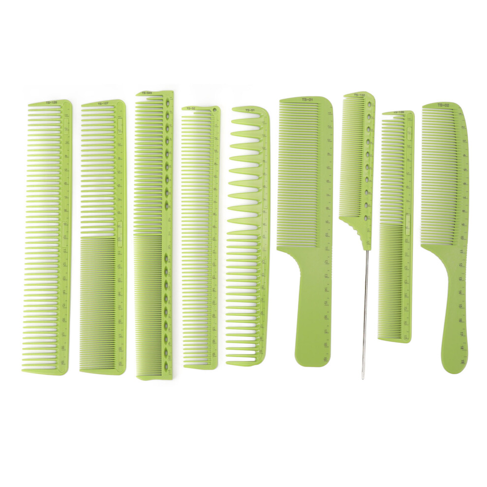 9pcs Hair Comb Set High Temp Resistant Styling