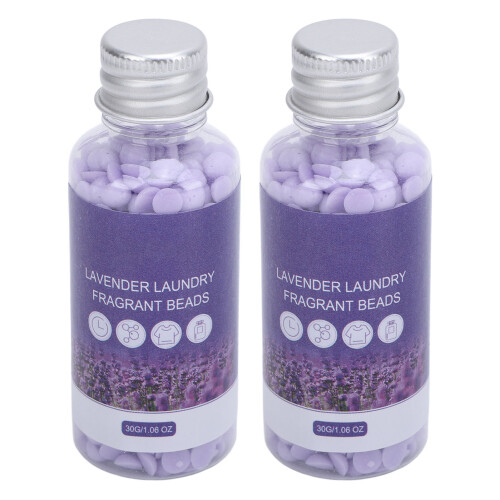 2x Lavender Laundry Scent Booster Beads 30g 2