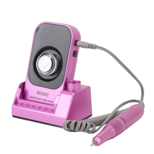 (US Plug) Akku-Nagelfeile 40.000 U/min, 7 Bits, 6 Bänder 2