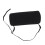 (Black) Cuscino Lombaro Cilindrico Memory Foam Nero per Sedia e Auto 2