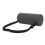 (Gray) Cuscino Lombaro Cilindrico Memory Foam Nero per Sedia e Auto 2