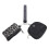(Leopard Black) Waterdichte Mini Portemonnee met Ritssluiting & Sleutelhanger 1