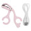 (Roseate) Rose Heated Eyelash Curler USB Fast Heat 1