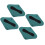 4pcs Washable Reusable Pure Cotton Panty Liners 3