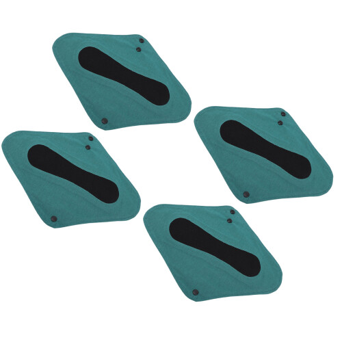 4pcs Washable Reusable Pure Cotton Panty Liners 2