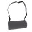 (Gray) Cuscino Lombaro Cilindrico Memory Foam Nero per Sedia e Auto 4