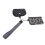 (Leopard Black) Waterdichte Mini Portemonnee met Ritssluiting & Sleutelhanger 5