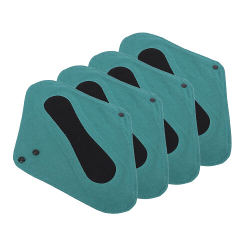 4pcs Washable Reusable Pure Cotton Panty Liners 1