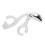 (White) Rose Heated Eyelash Curler USB Fast Heat 5