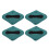 4pcs Washable Reusable Pure Cotton Panty Liners 5