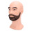Lifelike Resin Barber Mannequin Head 5