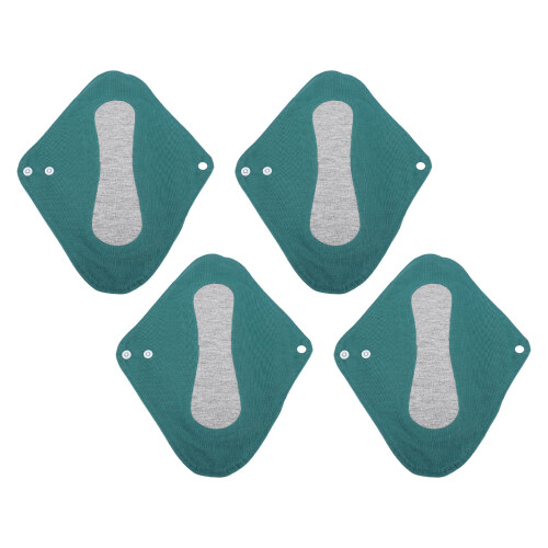 4pcs Reusable Absorbent Cotton Panty Liners for Overnight 1