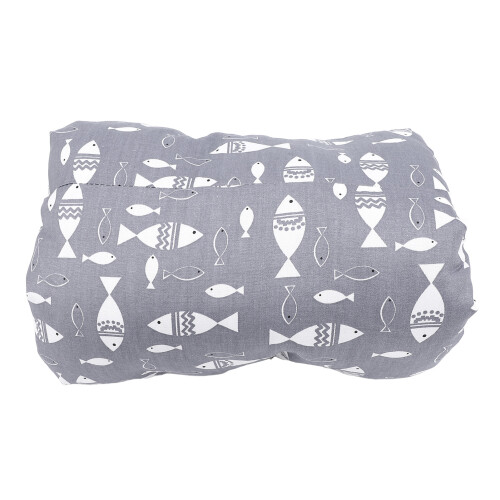 (Gray Fish) Cuscino Allattamento Spesso Morbido Grigio 1